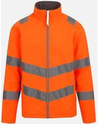 Regatta - Professional 2 Layer Hi-Vis Soft Shell Jacket - Lyst