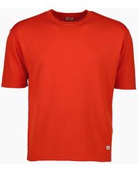 C.P. Company - Sea Island Knitted T-Shirt - Lyst