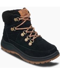 Roxy - Alyah Sherpa Lined Insulation Boots - Lyst