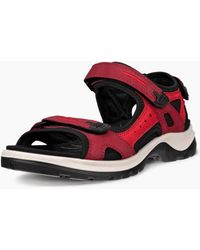 Ecco - Offroad Nubuck Outdoor Walking Sandals - Lyst