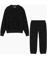 Versace - Regular Fit Liquify All Over Logo Tracksuit - Lyst