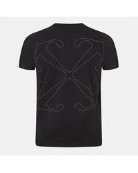 Off-White c/o Virgil Abloh - Stitch Slim Fit Crew Neck Short Sleeve T-Shirt - Lyst