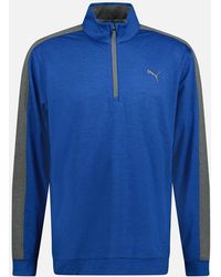 PUMA - Cloudspun Quarter Zip Pullover Golf Sweatshirt - Lyst