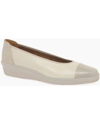 Gabor - Petunia Accent Low Heeled Pumps - Lyst
