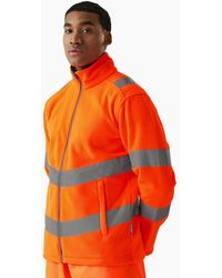 Regatta - Professional Pro Contract Thor Hi-Vis Fleece Jacket - Lyst