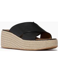 Fitflop - Platfforms Leather Sandals - Lyst