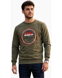 Ellesse - Sweatshirts Crew Neck Long Sleeve Heavy Warm Pullover Winter Jumper - Lyst