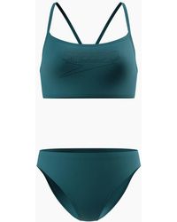 Speedo - Ladies Logo Endurance+ Thin Strap Bikini - Lyst