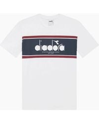 Diadora - Super/Empire Ss Logo T-Shirt - Lyst