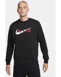 Nike - Air Swoosh Fleece Sweatshirt - Lyst
