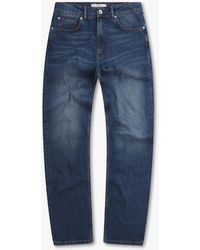 Vingt Quatre Denim - Vingt Quatre Straight Fit Mid Jeans - Lyst