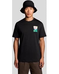 Lyle & Scott - Embroidered Graphic Crew Neck T-Shirt - Lyst