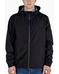 Aquascutum - Active Hooded Stretch Windbreaker Jacket - Lyst