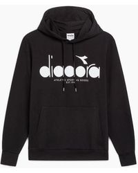 Diadora - Logo Hoodie - Lyst