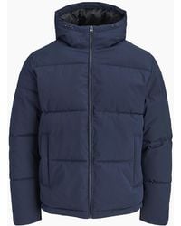 Jack & Jones - Galaxy Puffer Padded Jacket - Lyst