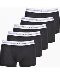 Tommy Hilfiger - 5-Pack Signature Cotton Boxer Trunks - Lyst