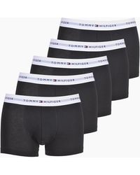 Tommy Hilfiger - 5-Pack Signature Cotton Boxer Trunks - Lyst