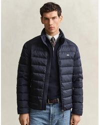 GANT - Light Down Jacket - Lyst
