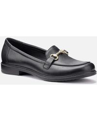 Hotter - Clovelly Wide Fit Loafers - Lyst