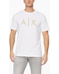 Armani - Exchange T-Shirts Milano A - Lyst