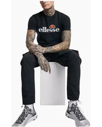 Ellesse - Giniti 2 T Shirts Crew Neck Short Sleeve Cotton Summer Holiday Tee - Lyst