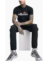 Ellesse - Giniti 2 T Shirts Crew Neck Short Sleeve Cotton Summer Holiday Tee - Lyst