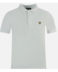 Lyle & Scott - Lyle & Scott Brand Chest Logo Polo Shirt - Lyst