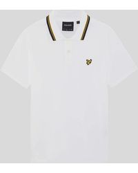Lyle & Scott - Tipped Track Polo Shirt - Lyst