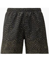 C.P. Company - Flatt Nylon Sashiko Print Swim Shorts - Lyst