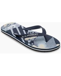 Quiksilver - Molokai Art Flip Flops - Lyst