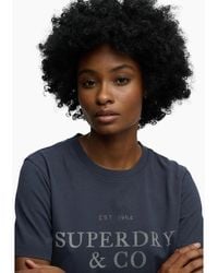Superdry - Luxe Casual Relaxed Short Sleeve T-Shirt - Lyst