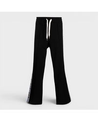 CASABLANCA - Casa Elements Embroidered Satin Tape Sweatpant - Lyst