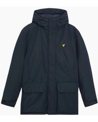 Lyle & Scott - Lyle & Scott Dark Membrane Parka - Lyst
