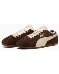 PUMA - Tackle Suede Chocolate/Alpine Snow Trainers - Lyst