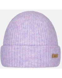 Barts - Witzia Stretchy Ribbed Knit Knitted Beanie Hat - Lyst