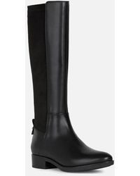 Geox - Ladies Felicity Leather Calf Boots - Lyst