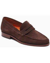 Base London - London Slate Loafer Shoes - Lyst