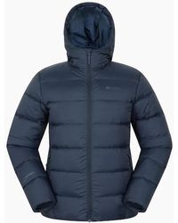 Mountain Warehouse - Stratus Down Packable Hooded Jacket - Lyst