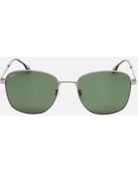 BOSS - Polarized Lens Matte Ruthenium Sunglasses - Lyst