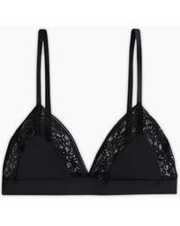 Tommy Hilfiger - Th Comfort Lace Triangle Bra - Lyst