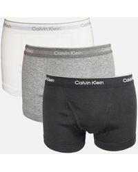 Calvin Klein - 3-Pack Cotton Classic Boxer Trunks - Lyst