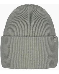 Barts - Haveno High Cuffed Ribbed Knit Stretchy Beanie Hat - Lyst