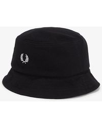 Fred Perry - Pique Bucket Hat - Lyst