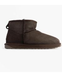 EMU - Australia Stinger Micro Sheepskin Boot Chocolate - Lyst