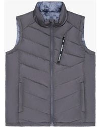 Reebok - Rb1572 Reversible Puffer Vest - Lyst