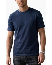 AllSaints - All Saints Short Sleeve T Shirts Casual Tee Summer Crew Neck T Shirt Xs-Xl - Lyst