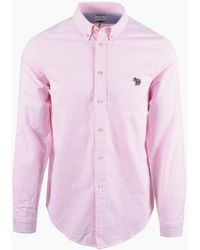 Paul Smith - Ls Tailored Fit Shirt Zebra Badge - Lyst