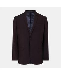 Ted Baker - Burgundy Blazer - Lyst