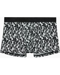 Hom - Chess Print Boxer Trunk - Lyst