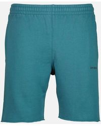 Off-White c/o Virgil Abloh - Diag Helvetica Sweat Bermudas - Lyst